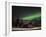 Aurora Borealis Over a Cabin, Northwest Territories, Canada-Stocktrek Images-Framed Photographic Print