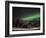 Aurora Borealis Over a Cabin, Northwest Territories, Canada-Stocktrek Images-Framed Photographic Print