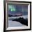 Aurora Borealis over Blafjellelva River in Troms County-Stocktrek Images-Framed Photographic Print