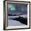 Aurora Borealis over Blafjellelva River in Troms County-Stocktrek Images-Framed Photographic Print