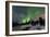 Aurora Borealis over Creek, Yukon, Canada-null-Framed Photographic Print