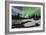 Aurora Borealis over Creek, Yukon, Canada-null-Framed Photographic Print