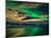 Aurora Borealis over Lake Kleifarvatn, Iceland-Arctic-Images-Mounted Photographic Print