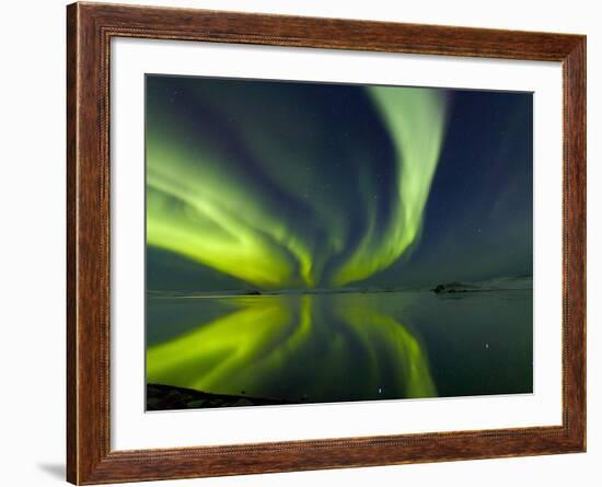 Aurora Borealis over Lake Thorisvatn-null-Framed Photographic Print