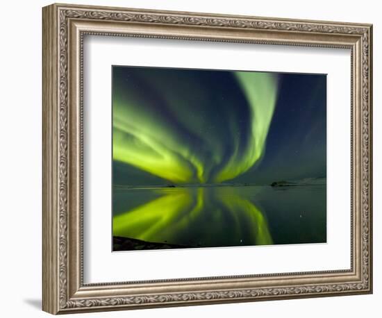 Aurora Borealis over Lake Thorisvatn-null-Framed Photographic Print