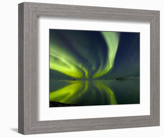 Aurora Borealis over Lake Thorisvatn-null-Framed Photographic Print