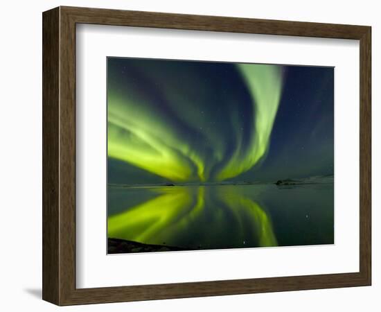 Aurora Borealis over Lake Thorisvatn-null-Framed Photographic Print