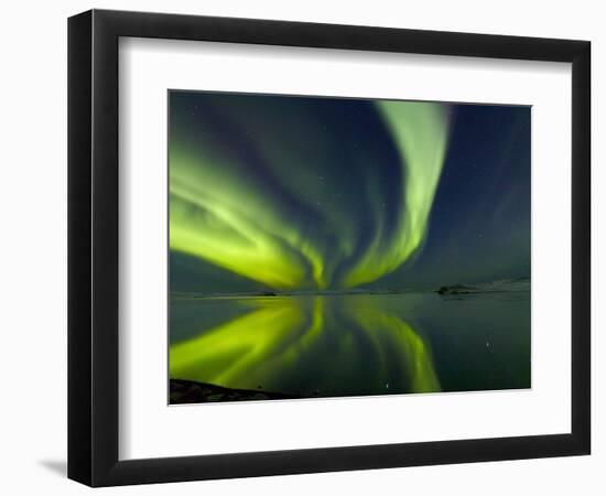 Aurora Borealis over Lake Thorisvatn-null-Framed Photographic Print