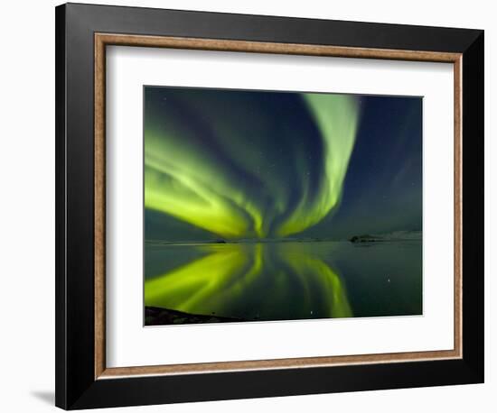 Aurora Borealis over Lake Thorisvatn-null-Framed Photographic Print