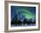 Aurora Borealis Over Nova Mountain Wilderness, Troms, Norway-Stocktrek Images-Framed Photographic Print