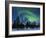 Aurora Borealis Over Nova Mountain Wilderness, Troms, Norway-Stocktrek Images-Framed Photographic Print