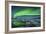 Aurora Borealis over the Glacial Lagoon Jokulsarlon in Iceland-null-Framed Photographic Print