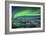 Aurora Borealis over the Glacial Lagoon Jokulsarlon in Iceland-null-Framed Photographic Print