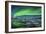 Aurora Borealis over the Glacial Lagoon Jokulsarlon in Iceland-null-Framed Photographic Print