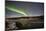 Aurora Borealis over Yukon River, Yukon, Canda-null-Mounted Photographic Print