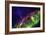 Aurora Borealis with the Milky Way Galaxy.-Arctic-Images-Framed Photographic Print