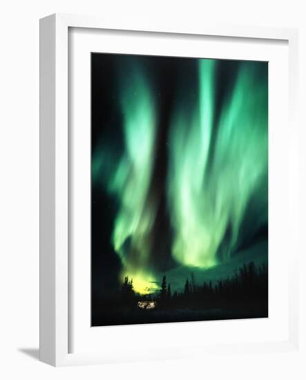 Aurora Borealis-Chris Madeley-Framed Photographic Print