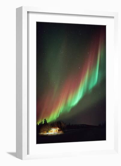 Aurora Borealis-Chris Madeley-Framed Photographic Print