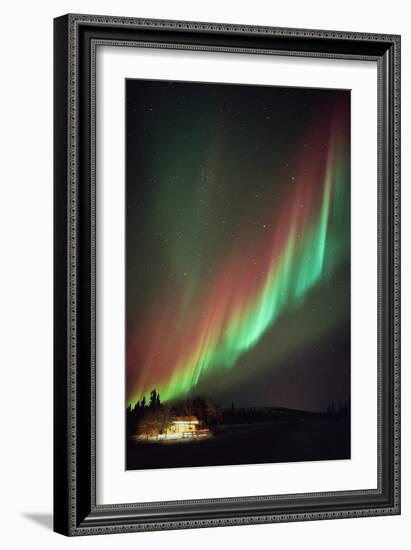 Aurora Borealis-Chris Madeley-Framed Photographic Print