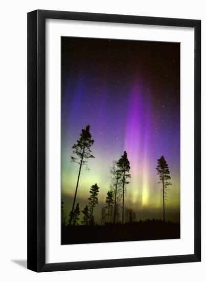 Aurora Borealis-Pekka Parviainen-Framed Photographic Print