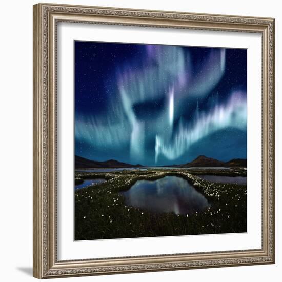 Aurora Borealis-Corepics-Framed Photographic Print