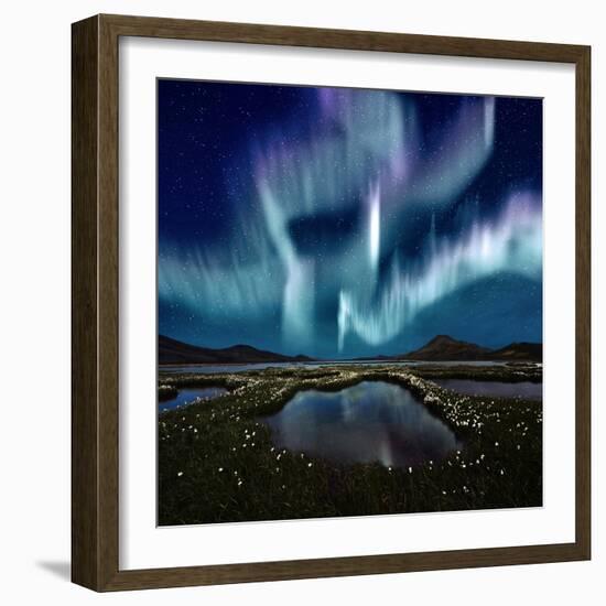 Aurora Borealis-Corepics-Framed Photographic Print