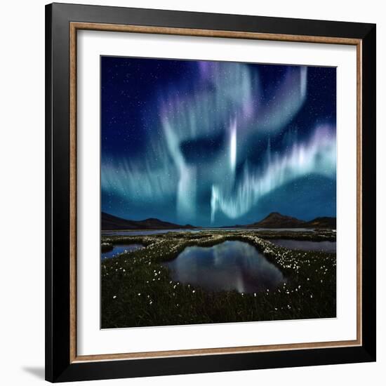 Aurora Borealis-Corepics-Framed Photographic Print