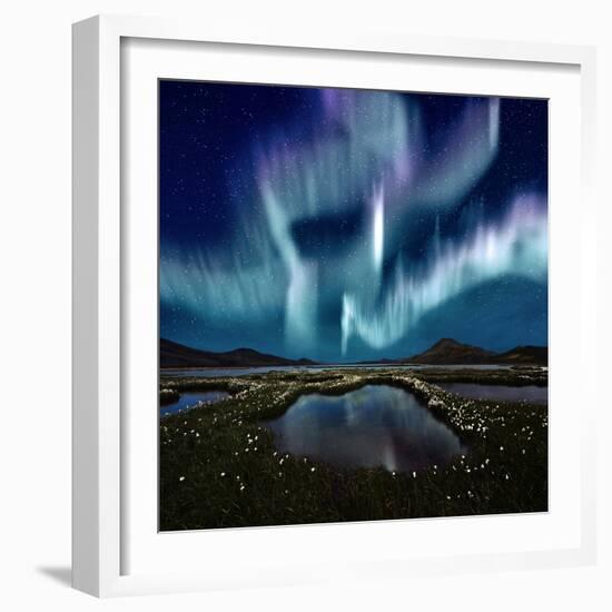 Aurora Borealis-Corepics-Framed Photographic Print