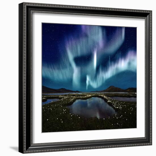 Aurora Borealis-Corepics-Framed Photographic Print