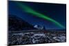 Aurora Borelis in Norway 4-Philippe Sainte-Laudy-Mounted Photographic Print