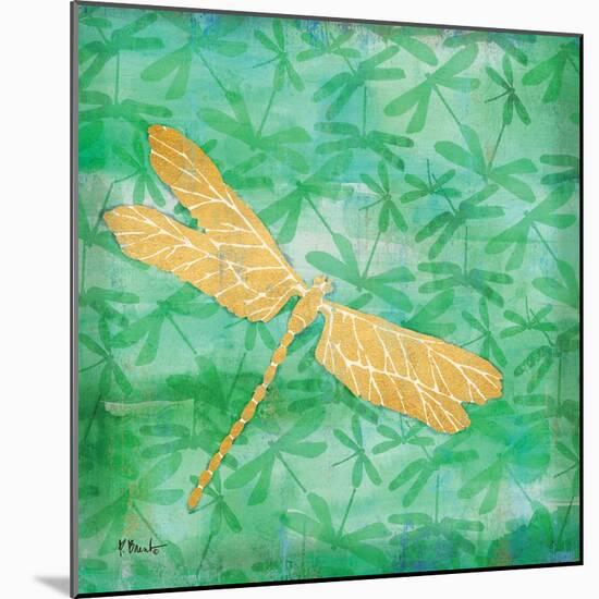 Aurora Dragonfly-Paul Brent-Mounted Art Print