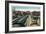 Aurora, Illinois - Chicago, Burlington, and Quincy Railroad Depot-Lantern Press-Framed Art Print