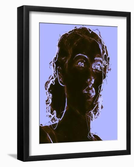 Aurora (Night),2020,(Mixed Media)-Alex Caminker-Framed Giclee Print