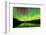 Aurora (Northern Lights) reflected in Lower Kananaskis Lake, Peter Laugheed Provincial Park, Canada-Miles Ertman-Framed Photographic Print