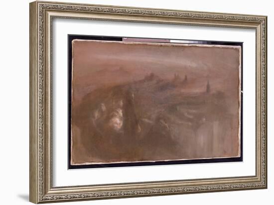 Aurora (Oil on Canvas)-Eugene Carriere-Framed Giclee Print