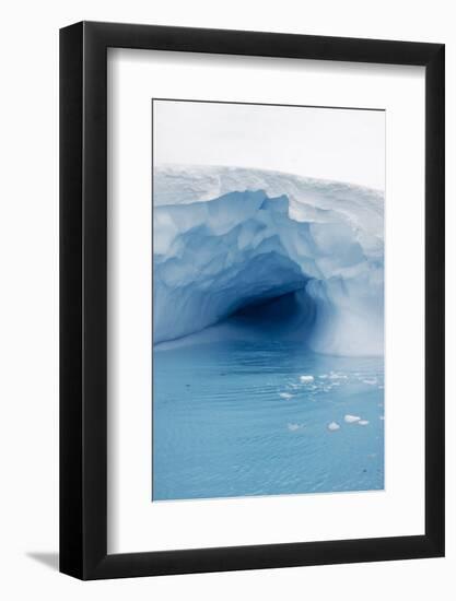 Aurora Passage, Antarctica. Artistic Iceberg-Janet Muir-Framed Photographic Print