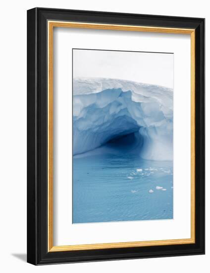 Aurora Passage, Antarctica. Artistic Iceberg-Janet Muir-Framed Photographic Print