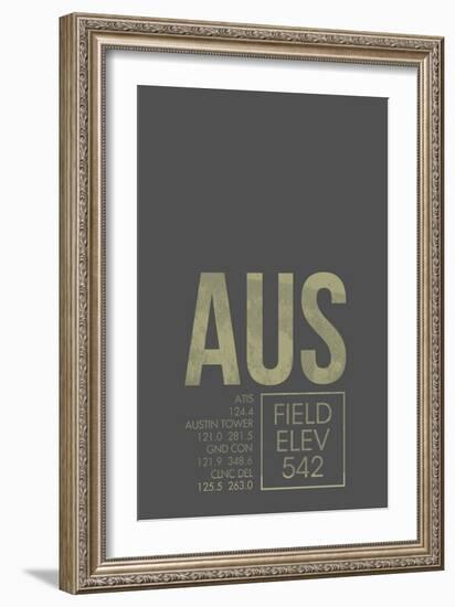 AUS ATC-08 Left-Framed Giclee Print