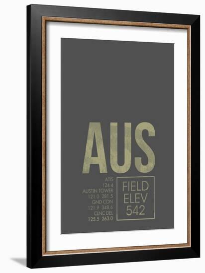 AUS ATC-08 Left-Framed Giclee Print