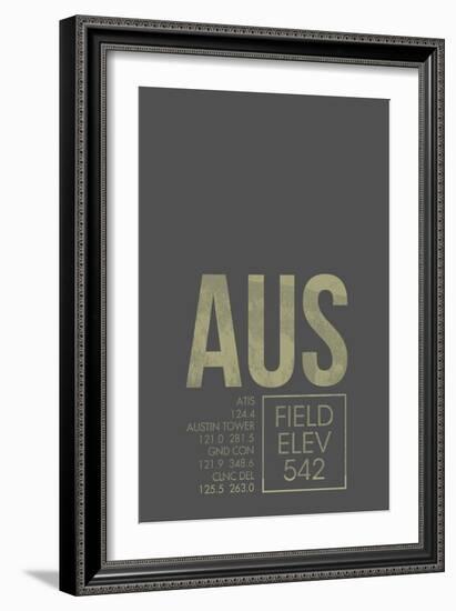 AUS ATC-08 Left-Framed Giclee Print