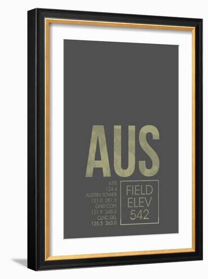 AUS ATC-08 Left-Framed Giclee Print