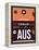 AUS Austin Luggage Tag 2-NaxArt-Framed Stretched Canvas