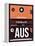 AUS Austin Luggage Tag 2-NaxArt-Framed Stretched Canvas