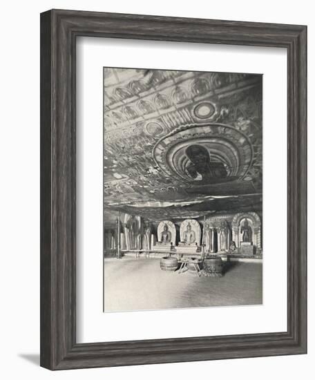 'Aus den Felsentempeln von Dambulla', 1926-Unknown-Framed Photographic Print