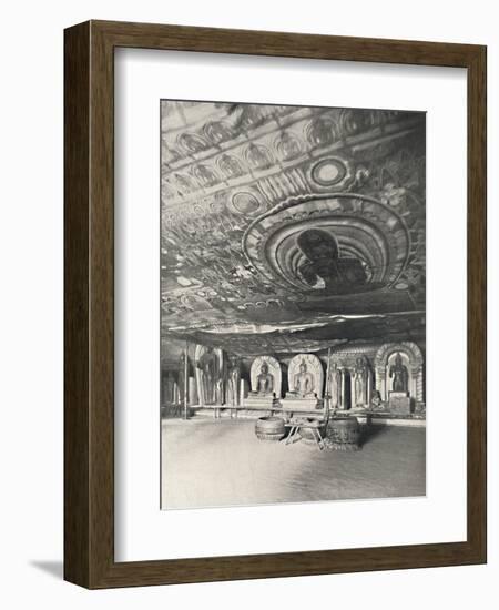 'Aus den Felsentempeln von Dambulla', 1926-Unknown-Framed Photographic Print