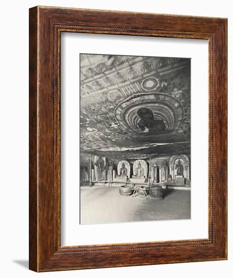 'Aus den Felsentempeln von Dambulla', 1926-Unknown-Framed Photographic Print