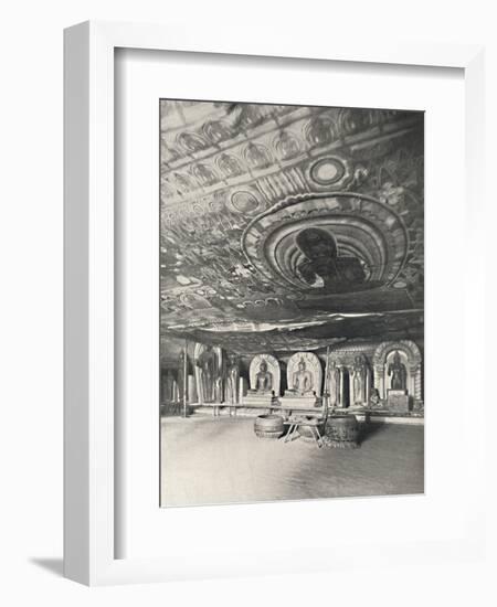 'Aus den Felsentempeln von Dambulla', 1926-Unknown-Framed Photographic Print