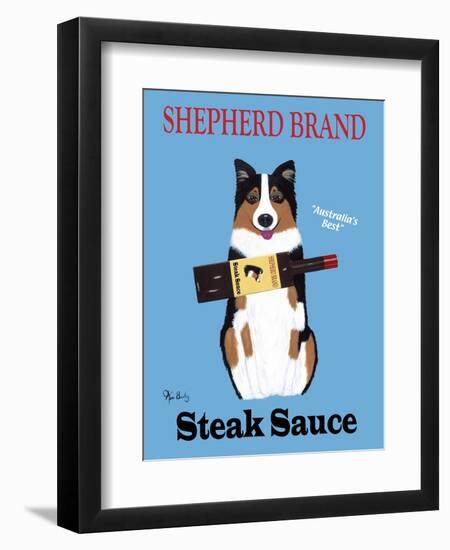 Aussie Steak-Ken Bailey-Framed Giclee Print