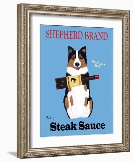 Aussie Steak-Ken Bailey-Framed Giclee Print