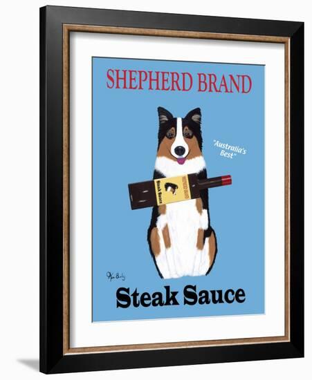 Aussie Steak-Ken Bailey-Framed Giclee Print